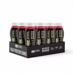 Optimum Nutrition Optimum Protein Shake Strawberry 6000 ml (12 bottles) | 60895OBJC