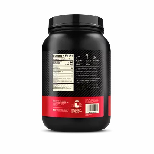 Optimum Nutrition GOLD STANDARD 100% WHEY™ Banana Cream 2 lb (29 Servings) | 35027SYWD