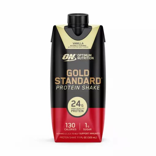 Optimum Nutrition GOLD STANDARD® Ready To Drink Protein Shake Vanilla 12 Cartons (12 Servings) | 25069ZGLH