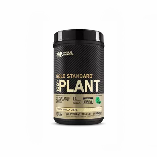 Optimum Nutrition Gold Standard 100% Plant Based Protein French Vanilla Creme 684 grams (21 Servings) | 80417YLVS
