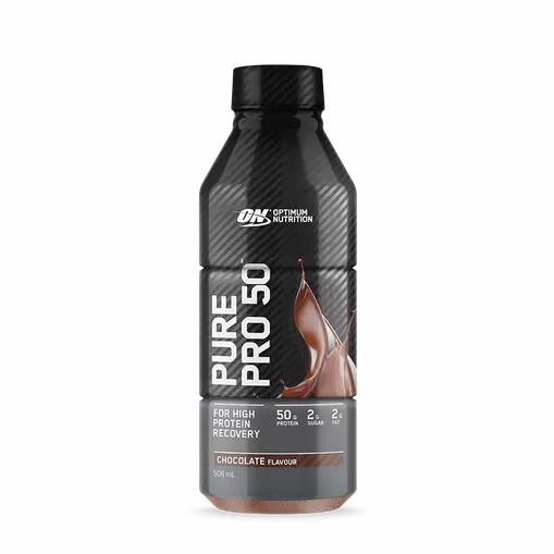 Optimum Nutrition Pure Pro 50 Chocolate 508ml (12 bottles) | 10689GPOM